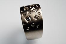 Ring Weissgold mit Brillanten